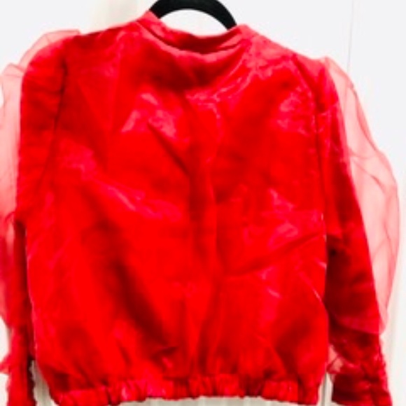 ZARA Organza Jacket, M, NWT - Picture 3 of 6